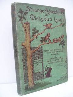 Book Strange Adventures in Dicky Bird Land by Kearton