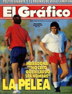 Diego MARADONA vs Carlos Bilardo Sevilla Mag ARG 1993