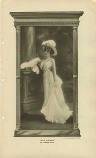 Mlle. Dieterle   De lAthenee, Paris   Photo by Reutlinger, Paris