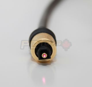 10 ft Digital Audio Optical Fiber Optical Toslink Cable for New 1080p