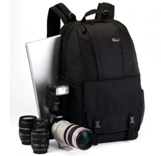 New Lowepro Fastpack 350 Black Camera Digital Camera DSLR Bag Backpack