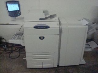 Xerox Docucolor 250 Digital Color Copier Printer Scan Booklet Finisher