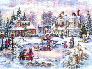  time counted cross stitch kit designed by dennis p lewan warmed by the