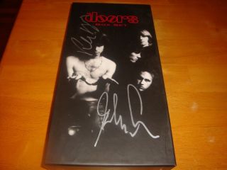  Doors CD Box Set Autographed by Robby Krieger and John Densmore