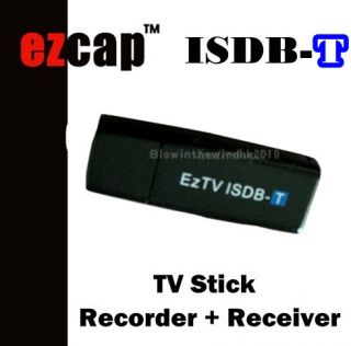 Digital TV Stick ISDB T Recorder + Receiver for Brazil