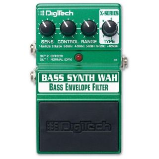DigiTech Bass Guitar Synth Wah Effects Pedal New