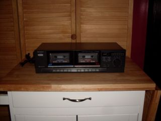 Vintage HITACHI Stereo Cassette Tape Deck Dolby DIGITAL MODEL D W400