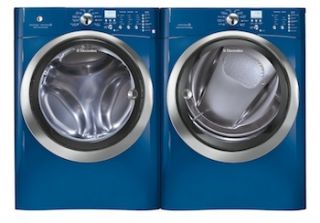 Electrolux Blue Scratch & Dent Steam Washer & Steam Electric Dryer