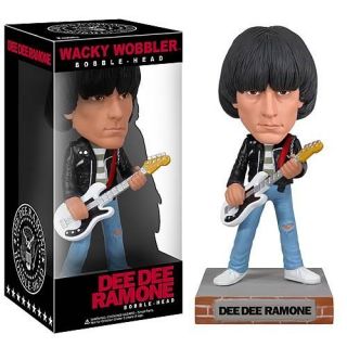 Dee Dee Ramone Wacky Wobbler Ramones Bobblehead Doll