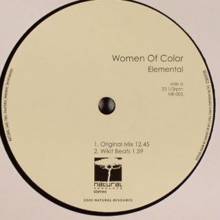 Women of Color Elemental 12 Mint 003 Deep House 2002 Record