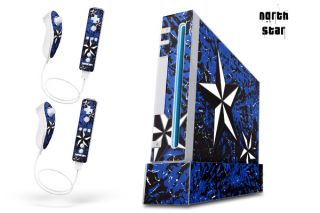 SKIN STICKER COVER DECAL 4 NINTENDO WII SYSTEM CONSOLE, CONTROLLER MOD