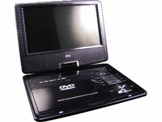 Portable DVD Player Game USB SD DIVX Swivel Flip 1 3 Days