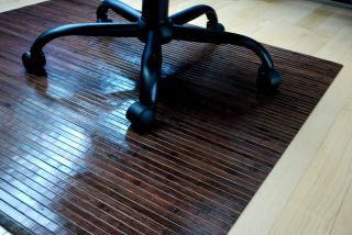  Mat Office Floor Mat Wood Floor Protector Choco Walnu Desk Hardwood