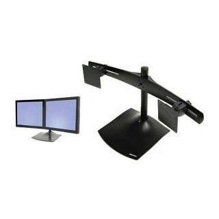  322 200 M60990 DS100 2 Panel Dual Monitor Horizontal Desk Stand