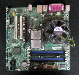 Intel D945GTP , D945PLM Desktop PC Motherboard LGA775 + Heatsink & Fan