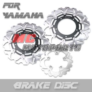 Front Rear Brake Disc Rotor Yamaha FZ1 FZ1N s Fazer 1000 FZS 06 07 08