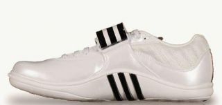 New Mens 9 10 5 Adidas Adizero Discus Hammer Throw White Shoes Olympic