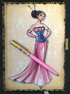 Disney Princess Designer Collection Mulan Journal with Matching