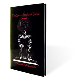 DEVOS SECRET BOOKS VOL. 2 by Devo vom Schattenreich   Book