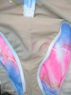 NEW Jag Splatter Dye Swimsuit Bathing Suit 10 DeWeese Hand Painted ART