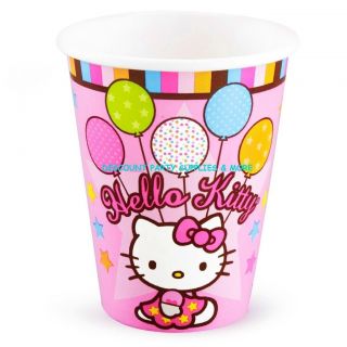 Hello Kitty Balloon Dreams Hot Cold Paper Cups