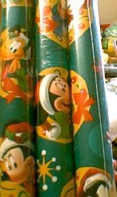 Disney Mickey Mouse Christmas Wrapping Paper 6 Minnie