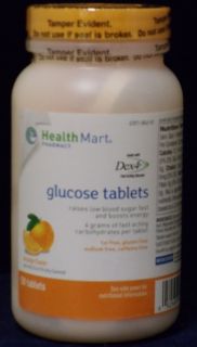 Glucose Tablets with Dex 4 Fast Acting Glucose 50 Tablets Orange
