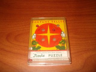 JIGGLE PUZZLE 1957 Fortune Teller Comon Tatar Dexterity Game