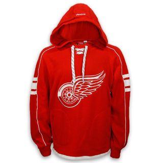 Detroit Red Wings Face Off Team Jersey Hoody