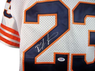 Devin Hester Autographed Chicago Bears White Mitchell & Ness