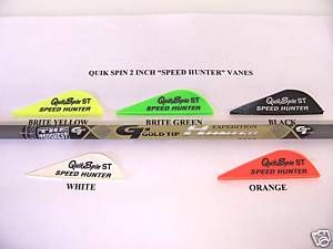 Gold Tip Expedition Hunter Arrows w 2Quik Spin Vane