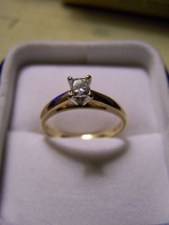  Keepsake Diamond Engagement Ring