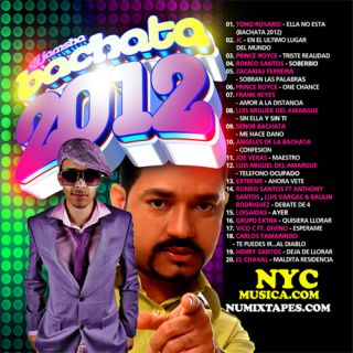 DJ Jamsha Bachata 2012 New Hot Songs Latin Mixtape CD