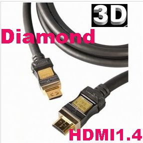 Maxtek Diamond 3D 24AWG HDMI1 4 Cable Samsung Blu Ray TV Full HD 10M