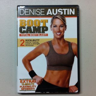 Denise Austin Boot Camp Total Body Blast Exercise DVD