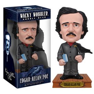 Edgar Allan Poe BobbleHead Doll Wacky Wobbler