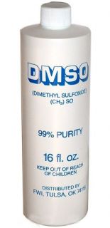 DMSO Pure 99 Liquid 16oz pint Dimethyl sulfoxide