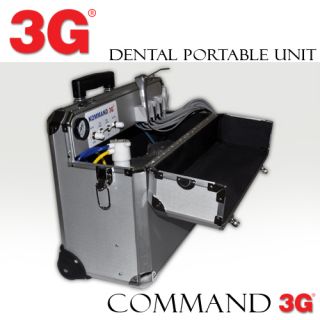 PORTABLE DENTAL UNIT DELIVERY SYSTEM KOMMAND 3G WITH PORTABLE CHAIR