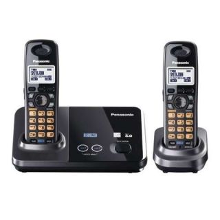 Panasonic KX TG9322T Cordless Phone System   2 Line, Silent Mode, Dual