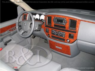 dodge ram 2006 2008 fits all cabs with factory wood