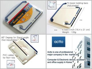 Actto Portable Reading Stand Book Stand Document Holder
