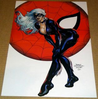  POSTER AMAZING SPIDER MAN TERRY DODSON FELICIA HARDY PETER PARKER WEBS
