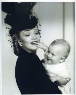 Marlene Dietrich Baby Publicity Photo
