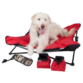 Coleman Pet Bed Bone Lounger Dog Camping Bed Two Sizes