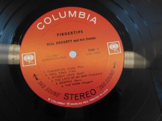 Bill Doggett and His Combo FINGERTIPS Columbia CS8882 Near Mint