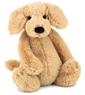 Jellycat Bashful Labrador Dog Stuffed Animal Plush New