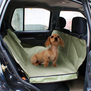 Army Green Cradle Dog Car Seat Cover Pet Mat Blanket