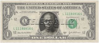 Sam Langford Dollar Bill Mint Real $$ Celebrity Novelty Collectible
