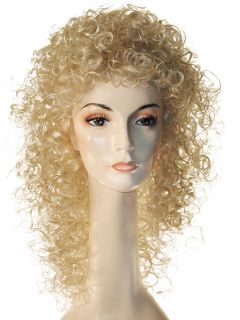 new dolly wig the new dolly style features blonde and curly style with
