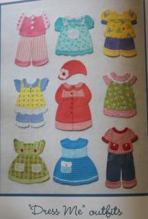 this dress me dolly quilt finishes at 23 1 2 x 28 also included are